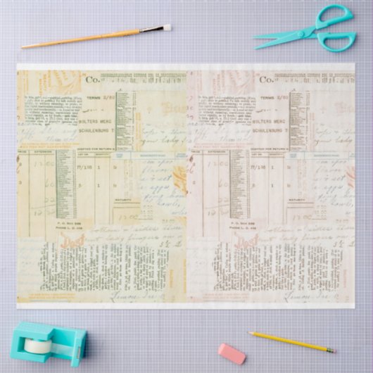 Zachte  textuur tissuepapier (Craft)