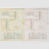 Zachte  textuur tissuepapier (Voorkant)