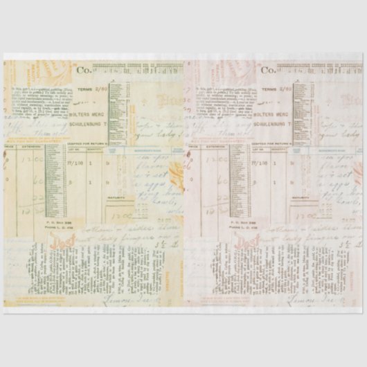 Zachte  textuur tissuepapier (Voorkant)