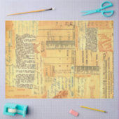 Zachte  textuur tissuepapier (Craft)