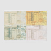 Zachte  textuur tissuepapier (Voorkant)