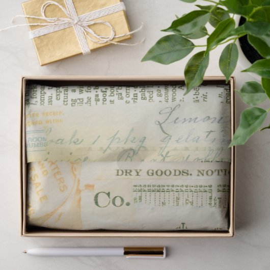 Zachte textuur tissuepapier (Geschenk)