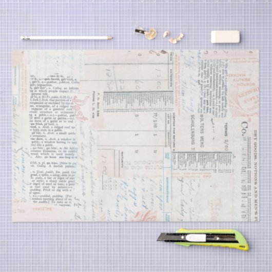 Zachte  textuur tissuepapier (Craft)