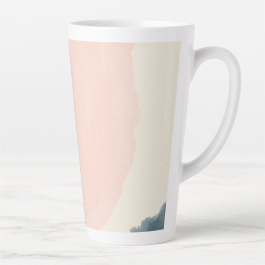 Zachte tinten latte Mok (Rechts)