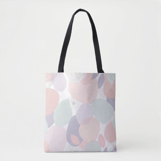 Zachte tinten tote bag (Voorkant)