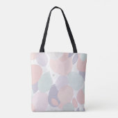 Zachte tinten tote bag (Achterkant)