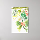 Zachte tropen canvas afdruk (Voorkant)