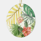 Zachte tropen keramisch ornament (Links)