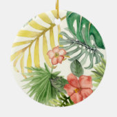 Zachte tropen keramisch ornament (Achterkant)