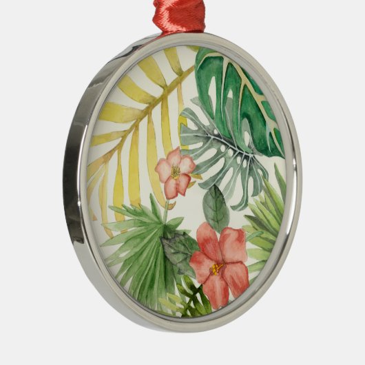 Zachte tropen metalen ornament (Rechts)