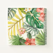Zachte tropen notitieboek (Achterkant)