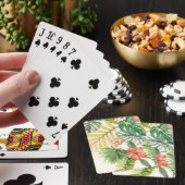 Zachte tropen pokerkaarten (Insitu)