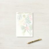 Zachte tropen post-it® notes (Op bureau)