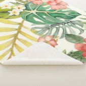 Zachte tropen sherpa deken (3/4)