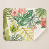 Zachte tropen sherpa deken (Voorkant (horizontaal))