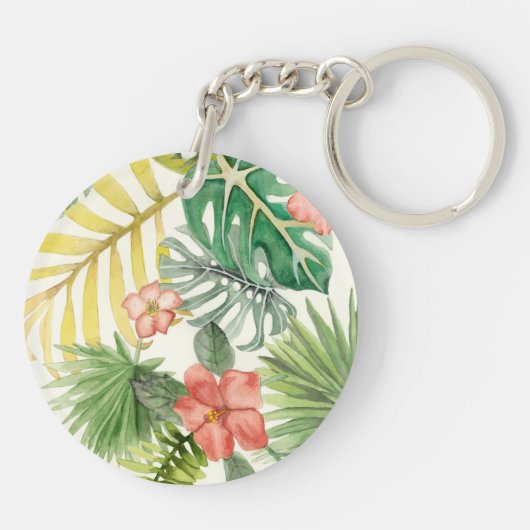 Zachte tropen sleutelhanger (Achterkant)