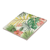 Zachte tropen tegeltje (Zijkant)