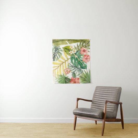 Zachte tropen wandkleed (In situ)