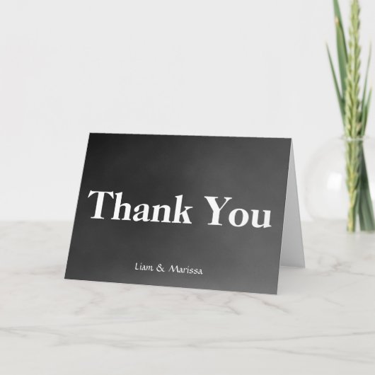 Zachte Trouw Dank Je Tropisch Bedankkaart (Voorkant)