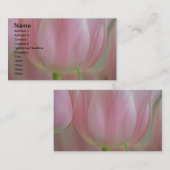 Zachte Tulpen Visitekaartje (Voorkant / Achterkant)