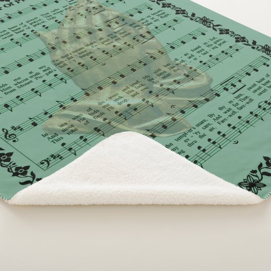 ZACHTE UUR PRAYER SHERPA DEKEN (3/4)