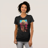 Zachte vader Solanus Casey Jah Sunny Arts Design T-shirt (Voorkant volledig)