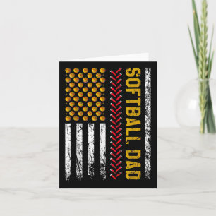 Zachte Vader Vaderdag Amerikaanse Vlag Vader Zacht Kaart