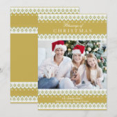 Zachte vakantiekaart feestdagenkaart (Voorkant / Achterkant)