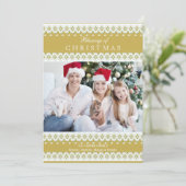 Zachte vakantiekaart feestdagenkaart (Staand voorkant)