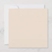 Zachte valbladeren save the date (Achterkant)