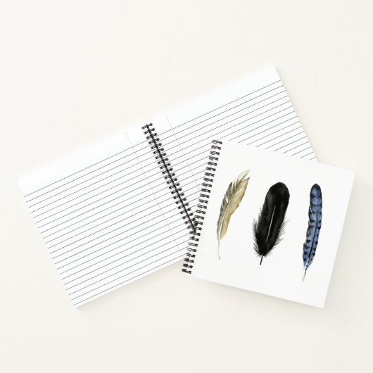 Zachte veren I Notitieboek (Binnen)