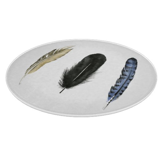 Zachte veren I Snijplank (Hoek)