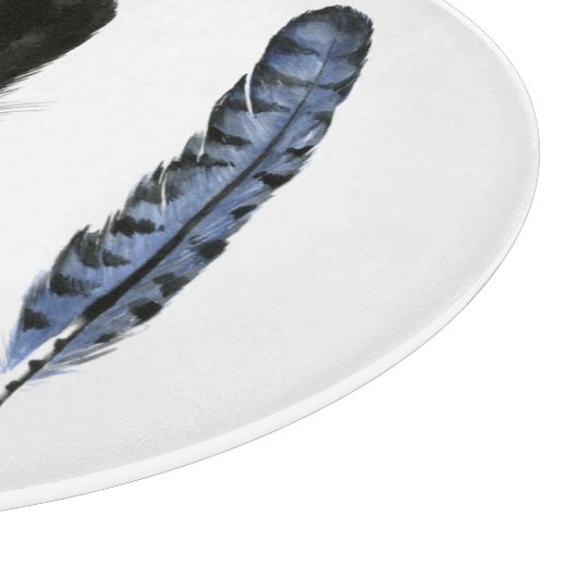 Zachte veren I Snijplank (Hoek)