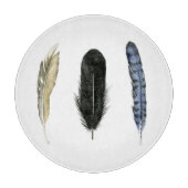 Zachte veren I Snijplank (Voorkant)