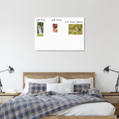 zachte vergrendeling canvas afdruk (Insitu (Slaapkamer))