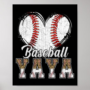 Zachte verkoop Yaya Hart Luipaardprint Moederdag  Poster