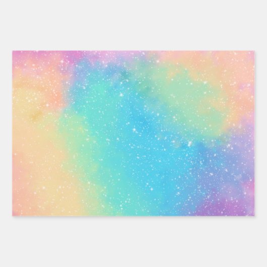 Zachte verloopnevel inpakpapier vel (Voorkant 2)