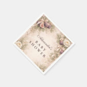 Zachte Vijgen TuinBaby Shower Servet (Hoek)