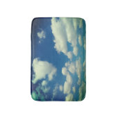 Zachte vlekken van wolken badmat (Voorkant Verticaal)