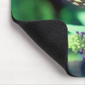 Zachte vlinder op de Natuur van de ventilator Muismat (Hoek)