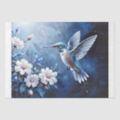 Zachte Vlucht Kolibrie Decoupage Tissuepapier (Voorkant)