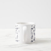 Zachte vogels espresso kop (Achterkant)