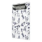 Zachte vogels mini klembord (Angled2)