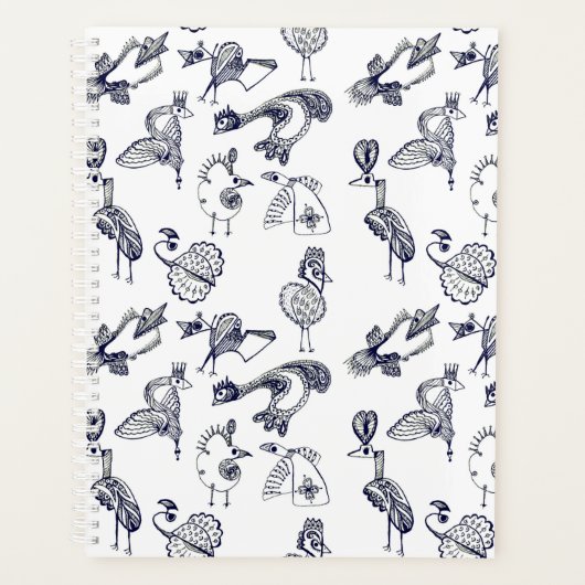 Zachte vogels planner (Voorkant)