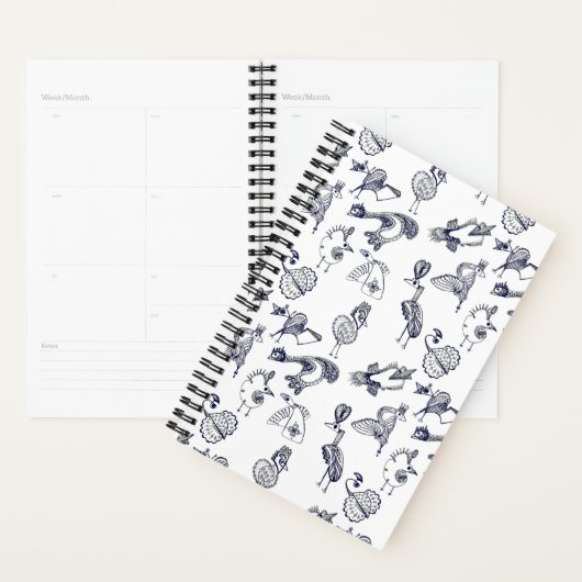 Zachte vogels planner (Display)