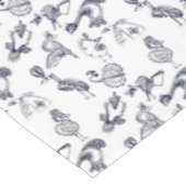 Zachte vogels tafelkleed (Gekanteld)