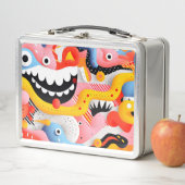 Zachte vormen met tanden en patronen (In situ)