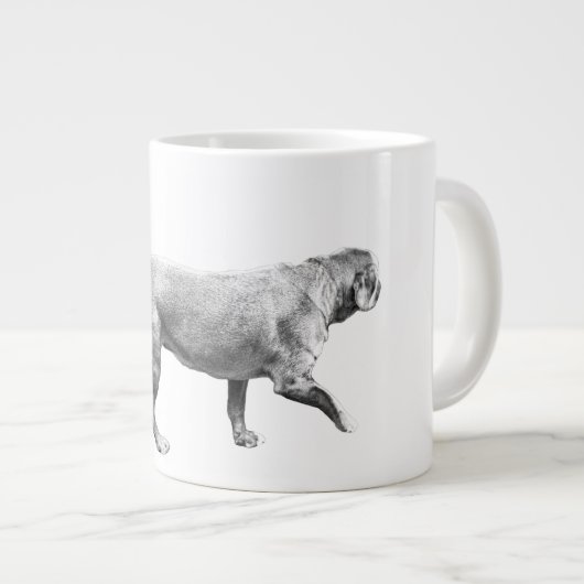 zachte vorst stap grote koffiekop (Voorkant rechts)