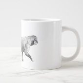 zachte vorst stap grote koffiekop (Rechts)