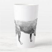 zachte vorst stap latte mok (Voorkant)